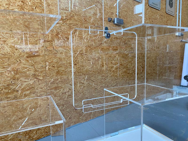 Projekt Baggersee Vitrine