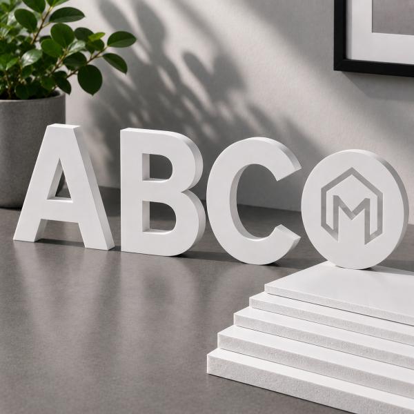 PVC Buchstaben