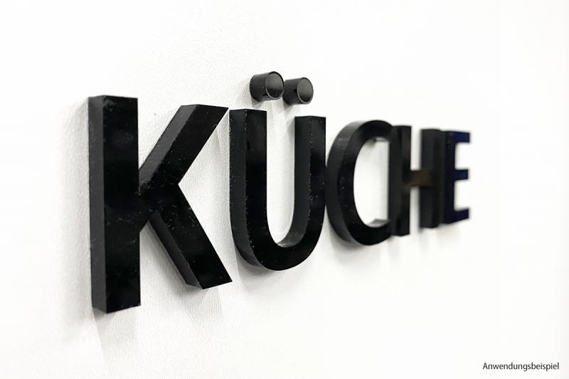Preview: 5 mm Acryl schwarz, lasergeschnitten