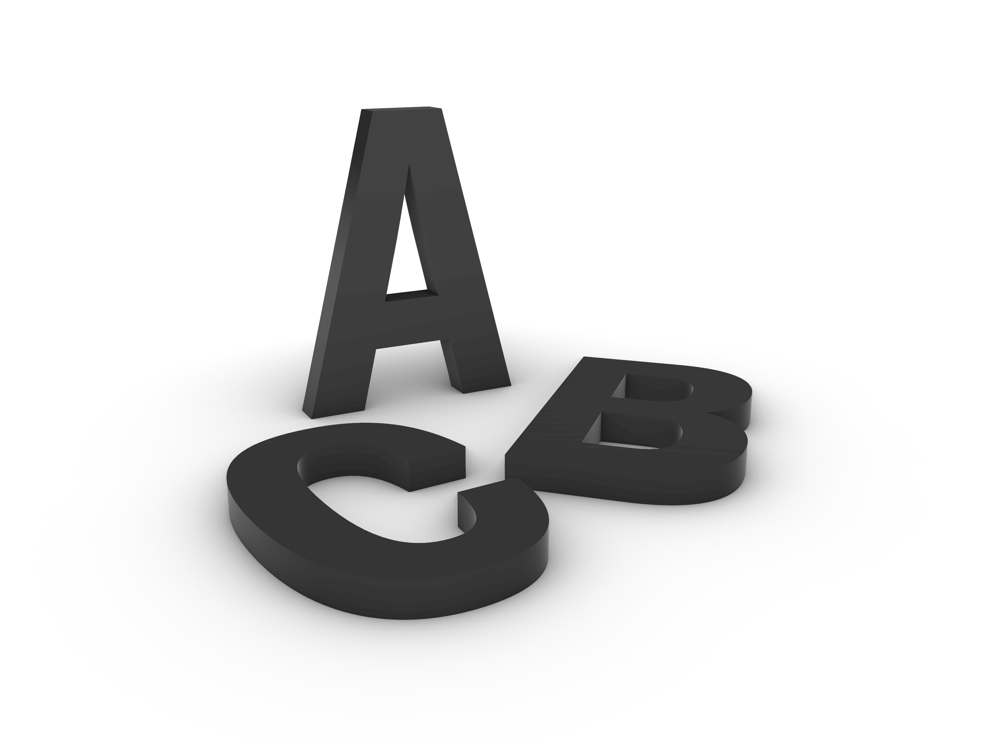 3D-Buchstaben aus Acryl - f&w - visual solutions and craft