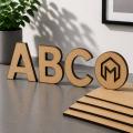 Buchstaben/Logos aus MDF