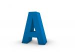 3D Buchstabe aus PLA 40 mm stark im 3D Druck hergestellt
